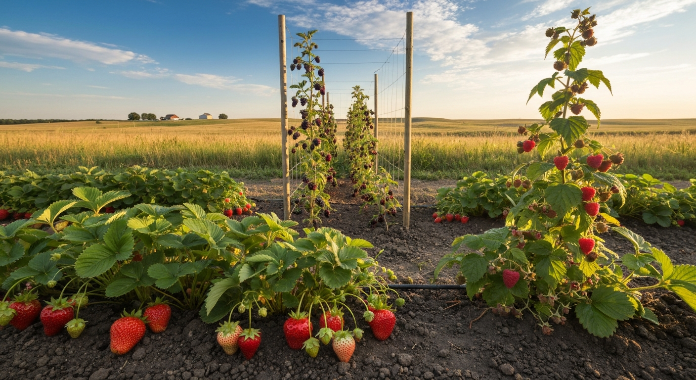 Best Berries to Grow in Kansas: Top Picks & Quick Guide