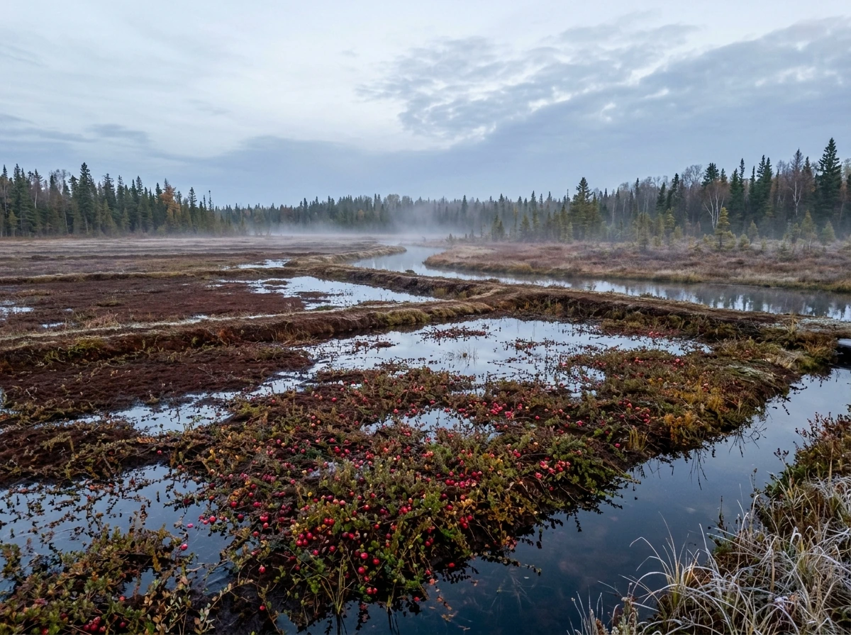 where do cranberry grow