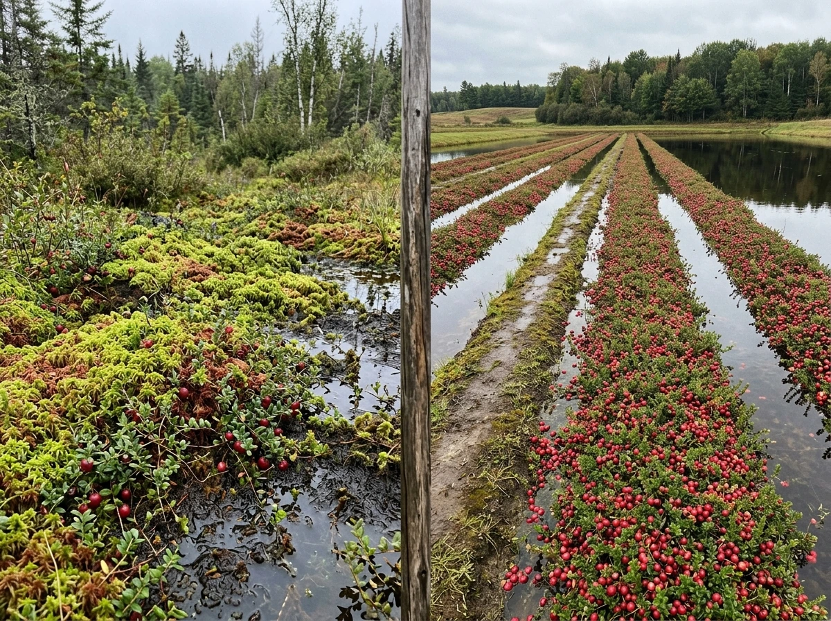 where cranberry grow