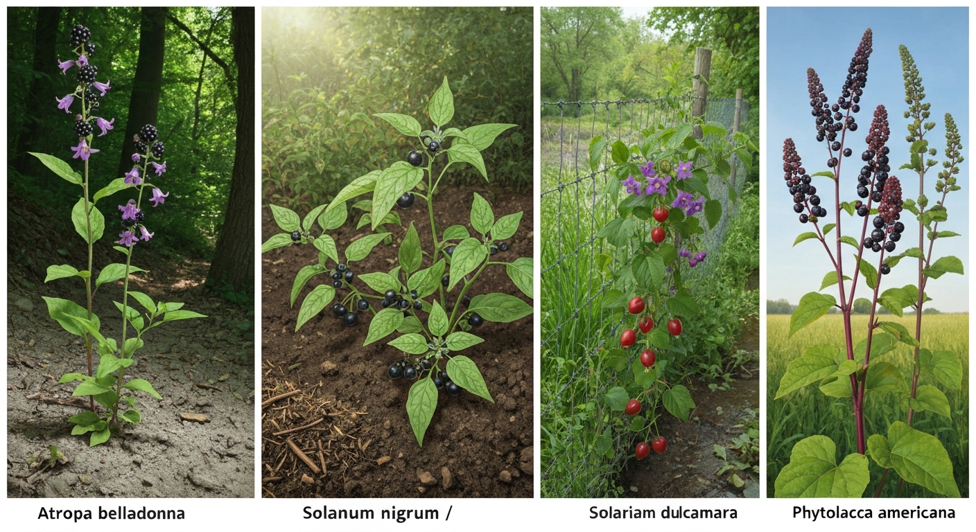 Where Do Nightshade Berries Grow: Habitats, Regions & Growing Tips