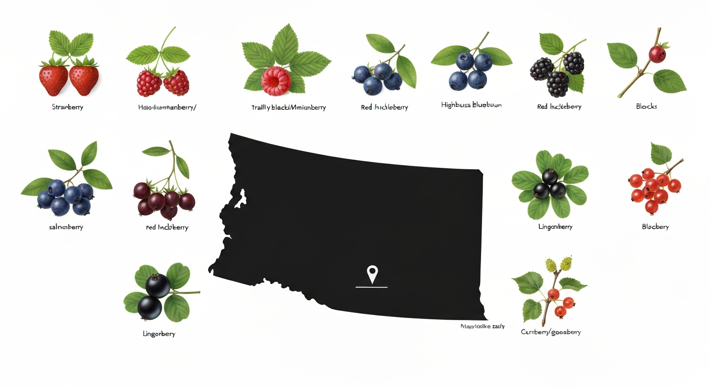 What Berries Grow in Washington State: Guide by Region