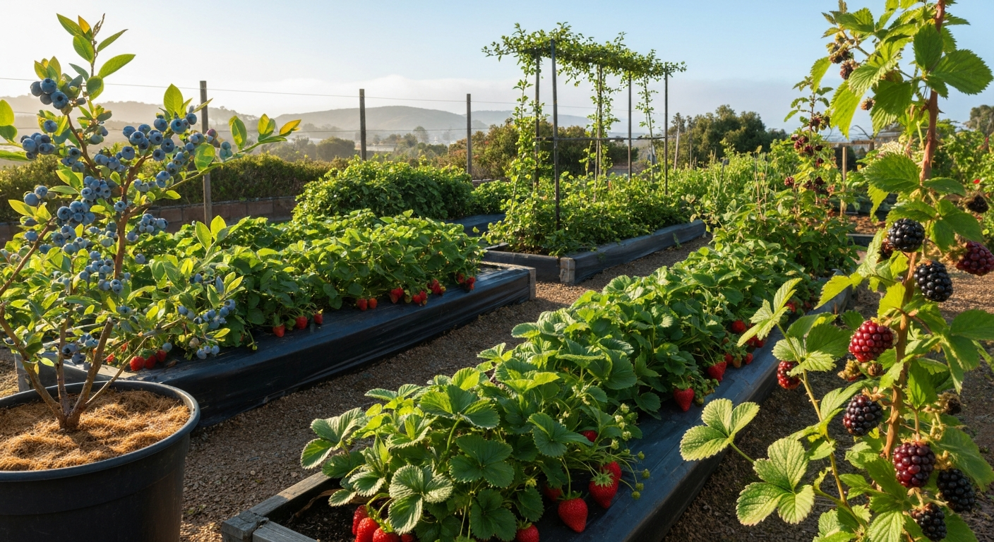 Best Berries to Grow in San Diego: Top Varieties & Care